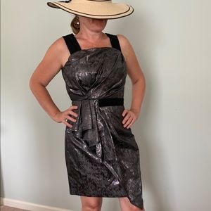 CYNTHIA STEFFE SPARKLY EVENING DRESS